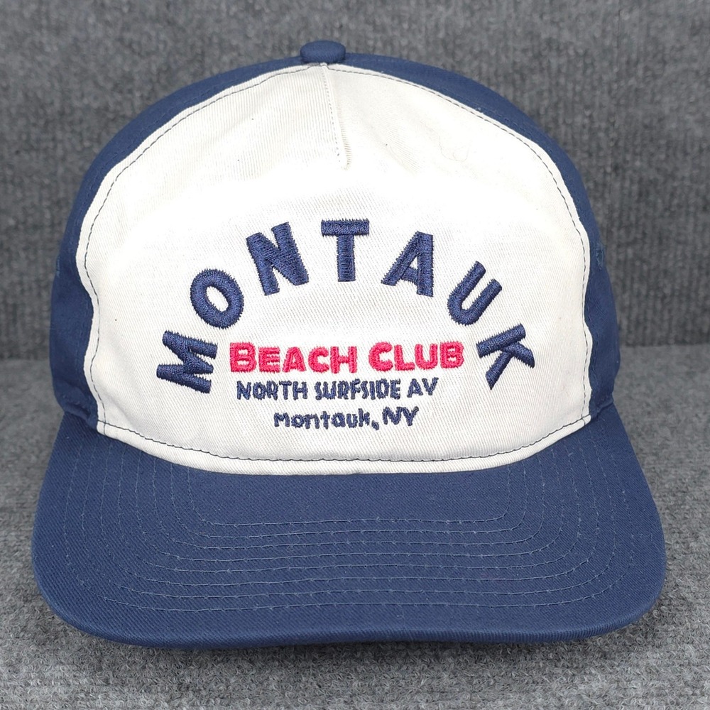 Coney Island Picnic Hat Cap Snap Back Blue White Beach Club Surf Streetwear Mens